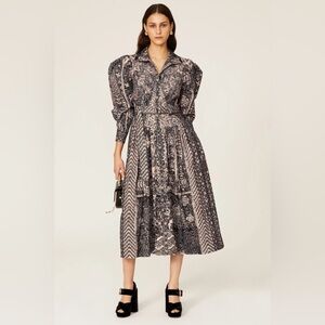 Ulla Johnson Lucinda Dress NWT in Midnight print